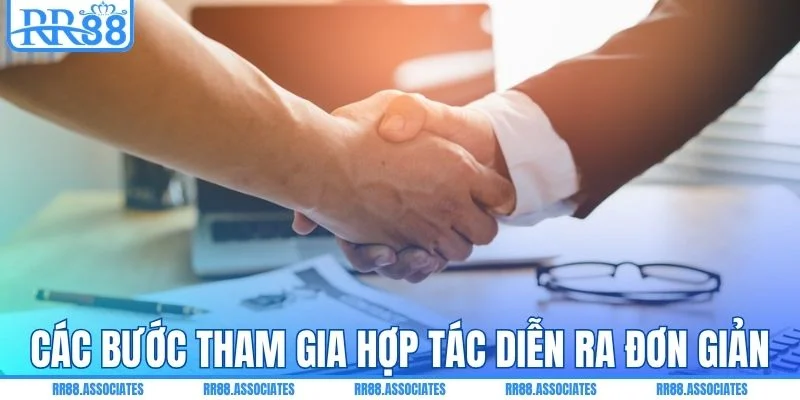 Các bước tham gia hợp tác diễn ra đơn giản