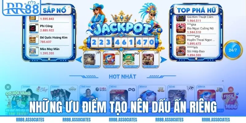 Điểm nổi bật tạo nên dấu ấn thương hiệu RR88
