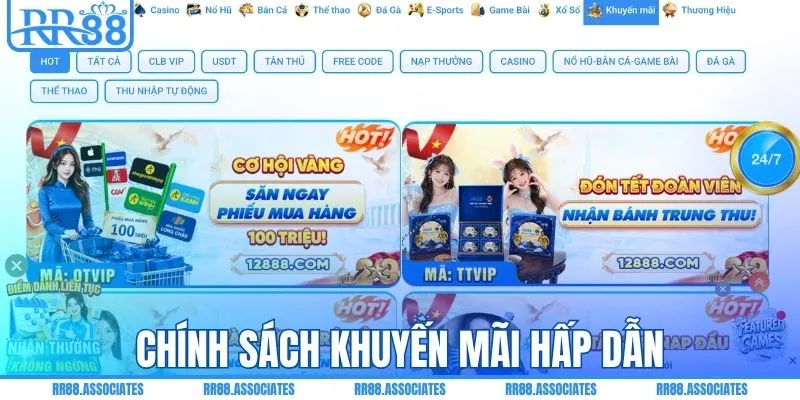 Chính sách khuyến mãi hấp dẫn