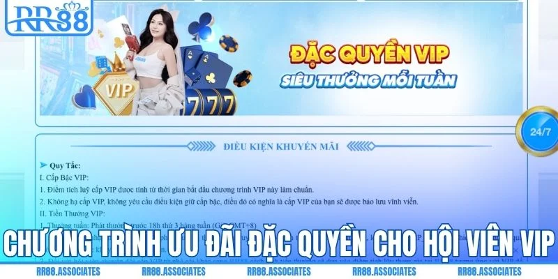 Chương trình ưu đãi đặc quyền cho hội viên VIP