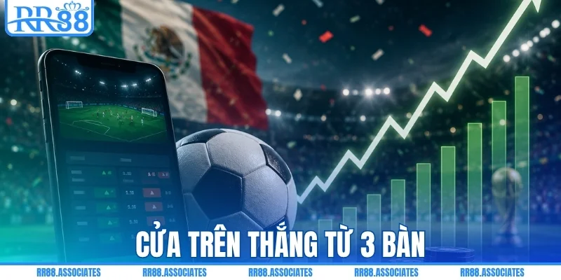 Cửa trên thắng với khoảng cách từ 3 bàn