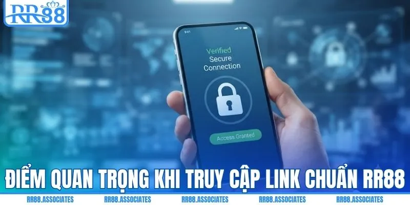 Điểm quan trọng khi truy cập link chuẩn RR88