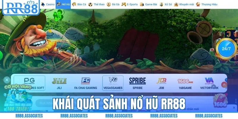 Khái quát sảnh nổ hũ RR88