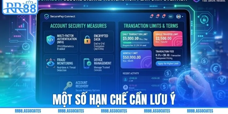 Một số hạn chế cần lưu ý