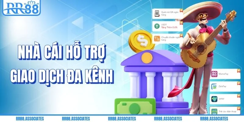 Nhà cái hỗ trợ giao dịch trực tuyến đa kênh